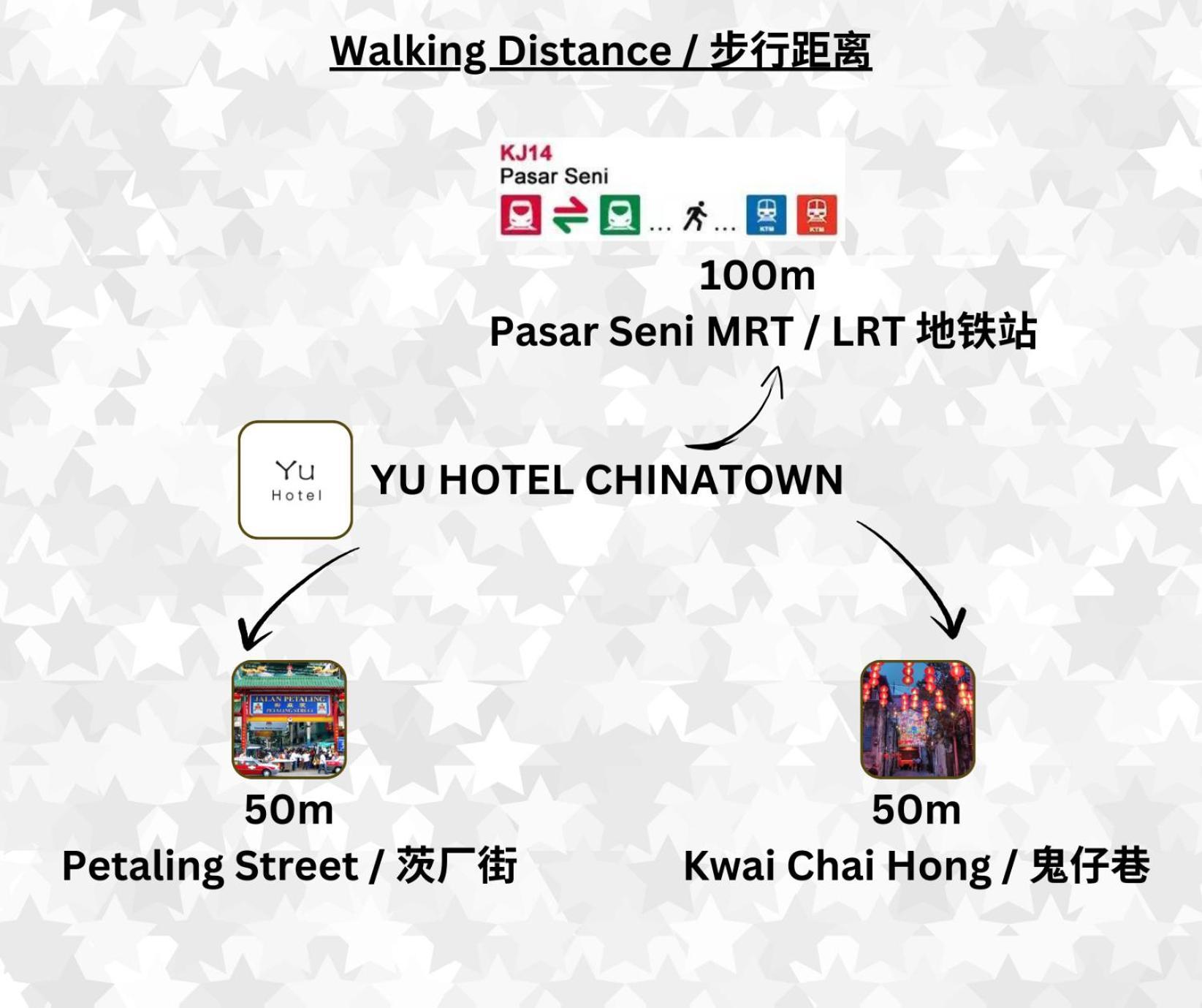 Yu Hotel Chinatown Kuala Lumpur Dış mekan fotoğraf